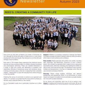 Foundation Newsletter Autumn 2023